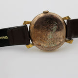 1930s Men's Gold Swiss Made 15Jwl Watch w/ Strap