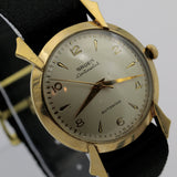 Gruen Continental Men's 10K Gold Automatic Bumper Watch w/ Strap
