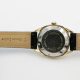 1960s Gruen Men's Swiss Made 25Jwl Automatic Calendar Gold Watch w/ Original Box