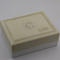 Elgin Men's Gold Swiss Made 17Jwl Fully Signed Watch w/ Original Box