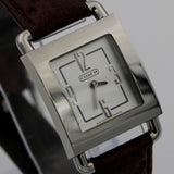 Coach Legacy by Movado Swiss Made Quartz Silver Watch w/ Original Box