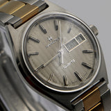 Hamilton Men's Silver Swiss Made Quartz Dual Calendar Watch w/ Original Box