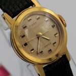 New 1972 Timex Ladies Gold 17Jwl Watch w/ Original Box - New Stock Condition