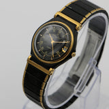 Mathey-Tissot Men's Swiss Made Gold Quartz Calendar Watch w/ Original Box