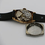1930s Croton Men's Swiss Made 7Jwl Gold Engraved Bezel Watch w/ Original Box