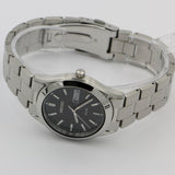 New Seiko Solar Men's Silver Dual Calendar Bracelet Watch w/ Original Box