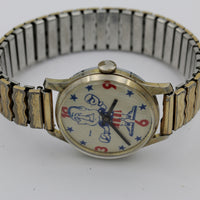 1970s Official Spiro Agnew Vice President Gold Watch w/ Bracelet
