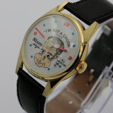 1973 Nixon Says: "I'm Not A Crook" Mooving Eyes Gold Watch by All American Time