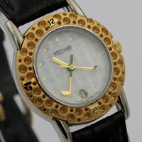 New Wittnauer Ladies Swiss Made Golf Gold Quartz Watch w/ Original Box