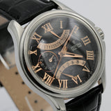 Festina Men's Dual Time Extra Large Quartz Calendar Silver Watch w/ Strap