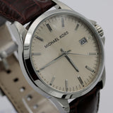 Michael Kors Men's Quartz Silver Calendar Extra Large Watch w/ Strap