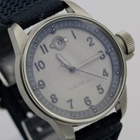 Nautica Men's Quartz Silver Calendar Extra Large Watch w/ Strap