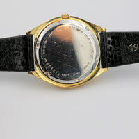 Citizen Men's Quartz Gold Dual Calendar Watch w/ Genuine Lizard Strap