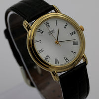 Citizen Men's Quartz Gold Roman Numerals Watch w/ Strap