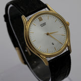 Citizen Men's Quartz Gold Ultra Thin Watch w/ Strap
