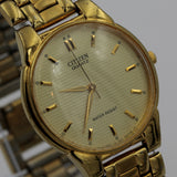 Citizen Men's Quartz Gold Watch w/ Gold Bracelet