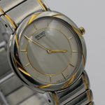 Seiko Men's Gold Quartz Unique Dial Calendar Watch w/ Bracelet