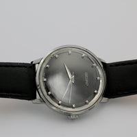 1961 Seiko Sea Lion Diashock Men's Silver 17Jwl Gorgeous Dial Watch w/ Strap