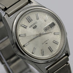 Seiko Men's Silver 23Jwl Automatic Dual Calendar Watch w/ Bracelet