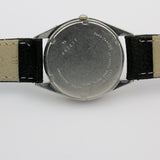 Seiko Men's Silver Quartz Dual Calendar Watch w/ Strap