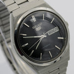 Seiko Men's Silver 17Jwl Automatic Dual Calendar Watch w/ Bracelet