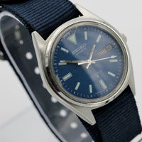 Seiko Men's Silver 17Jwl Automatic Dual Calendar Watch w/ Strap