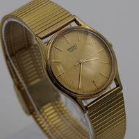 Seiko Men's Gold Quartz Watch w/ Bracelet