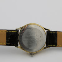 Seiko Men's Quartz Gold Dual Calendar Watch w/ Strap