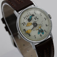 1971 Minnie Mouse Silver Full Size Watch by Timex