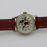 1960s Bradley Mickey Mouse Swiss Made Walt Disney Production Gold Watch w/ Strap