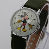 1960s Ingersol-Timex Mickey Mouse Silver Watch - Rare