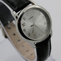 Timex Silver Quartz Interesting Dial Watch w/ Strap