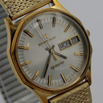 Hamilton Men's Gold Swiss Made Quartz Dual Calendar Watch w/ Bracelet