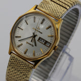 Hamilton Men's Gold Swiss Made Quartz Dual Calendar Watch w/ Bracelet