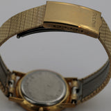 Bulova Men's Gold Swiss Made Quartz Calendar Thin Watch