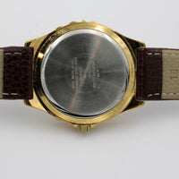 Helbros Men's Gold Quartz Dual Calendar Watch w/ Strap