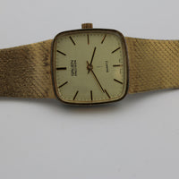 Gruen Men's Gold Quartz Watch w/ Gold Bracelet