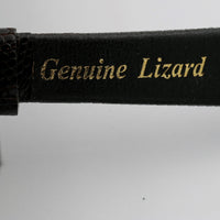 Seiko Ladies Quartz Gold Watch w/ Lizard Strap