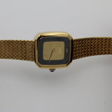 Seiko Ladies Quartz Gold Watch w/ Gold Bracelet