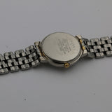 Seiko Ladies Quartz Gold Ultra Thin Calendar Watch w/ Bracelet