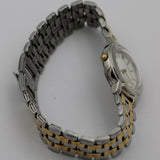 Seiko Ladies Quartz Gold Ultra Thin Calendar Watch w/ Bracelet