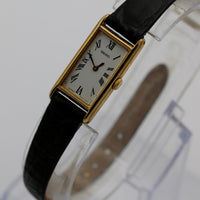 Seiko Ladies Quartz Gold Ultra Thin Watch w/ Strap