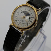 Seiko / Pulsar Ladies Quartz Gold Moonphase Watch w/ Strap