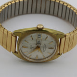 Louis Men's Swiss Made 25Jwl Automatic Gold Interesting Case Watch w/ Bracelet
