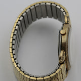Louis Men's Swiss Made 17Jwl Gold Quadrant Dial Interesting Case Watch w/ Bracelet