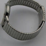 Louis Men's Swiss Made 17Jwl Silver Interesting Dial Watch w/ Bracelet