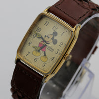 Seiko / Lorus Mickey Mouse Gold Quartz Watch w/ Strap