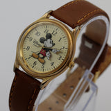 Miyota by Citizen Mickey Mouse Disney Gold Quartz Watch w/ Strap