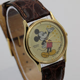 Seiko Mickey Mouse Men's Stardust Gold Quartz Watch w/ Strap