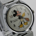 1971 Mickey Mouse Timex Men's Electric Silver Large Watch w/ Bracelet